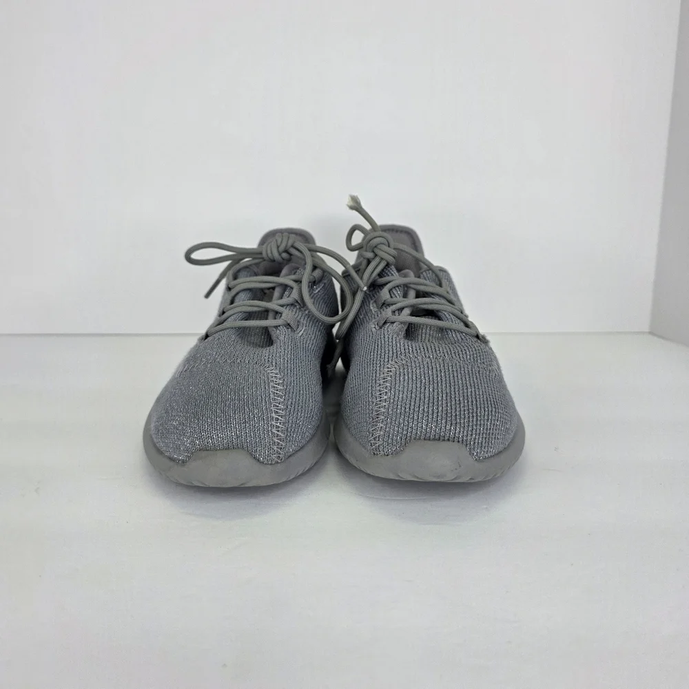 Adidas Kids Girl Tubular Shadow Grey Three Eva Midsole Althletic Sneakers Size 1